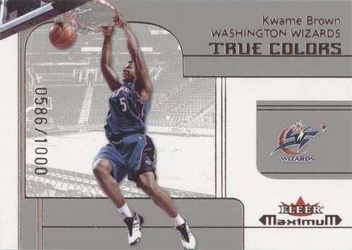 2001-02 Fleer Maximum - Kwame Brown #210