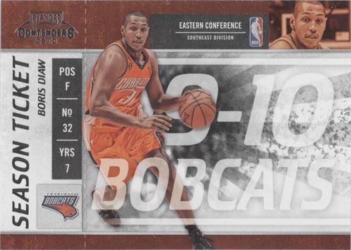 Playoff Contenders 2009-10 - Boris Diaw #74