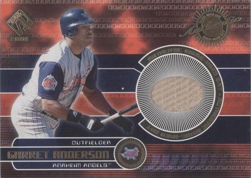 2001 Pacific Private Stock - Garret Anderson #1