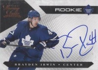 2010-11 Panini Luxury Suite - Brayden Irwin #174