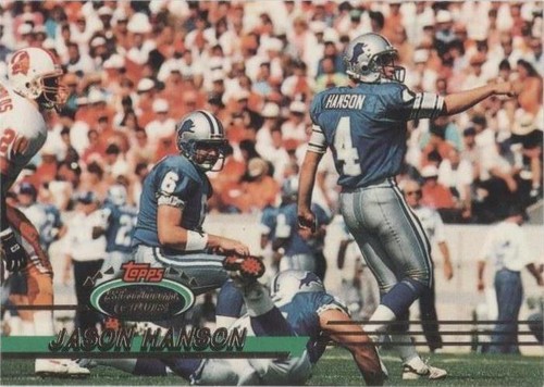 1993 Topps Stadium Club Jason Hanson #31