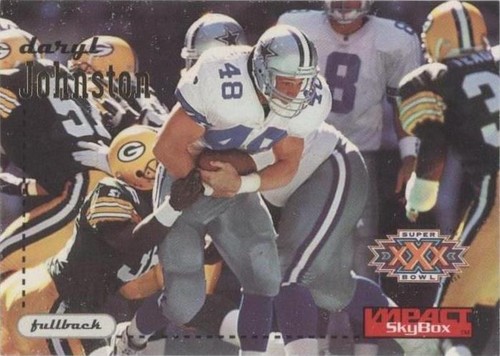 1996 Skybox Impact Daryl Johnston #36