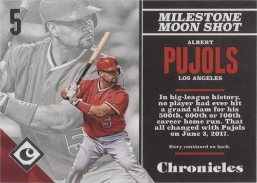 2017 Panini Chronicles - Albert Pujols #75