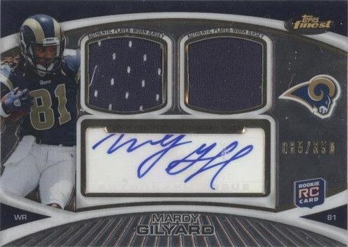 2010 Topps Finest Mardy Gilyard #FADR-MG