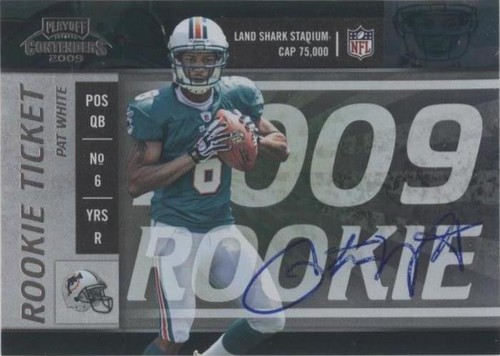 2009 Playoff Contenders Pat White #118