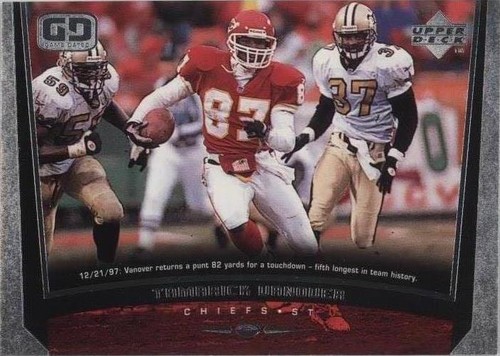 1998 Upper Deck Tamarick Vanover #134