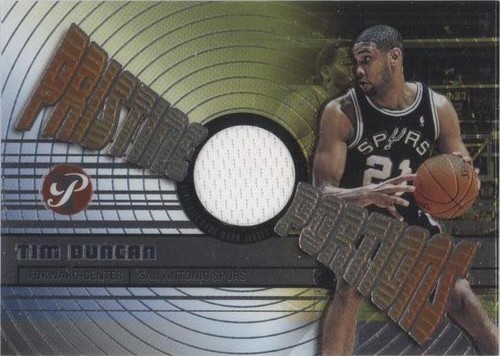 2002-03 Topps Pristine - Tim Duncan #PPO-TD