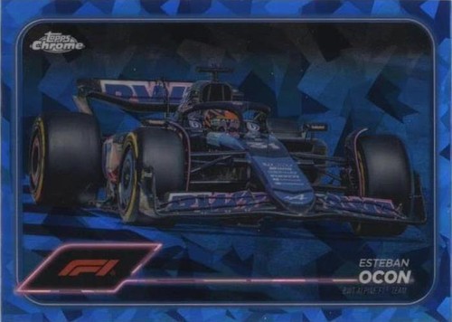 2024 Topps Chrome Sapphire Edition Formula 1 - Esteban Ocon #81