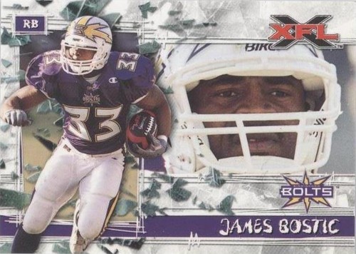 2001 Topps XFL James Bostic #3