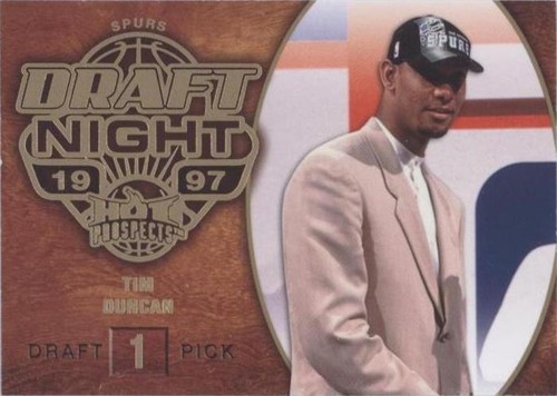 2008-09 Fleer Hot Prospects - Tim Duncan #97