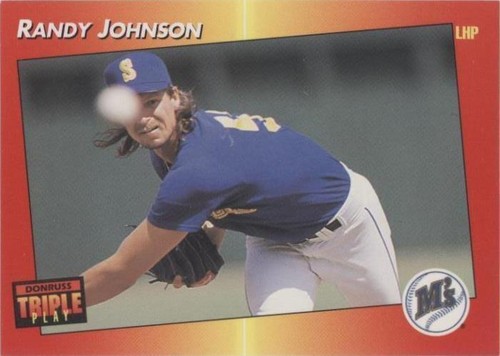 1992 Donruss Triple Play - Randy Johnson #71