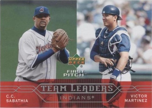 2005 Upper Deck First Pitch - C.C. Sabathia Victor Martinez #269