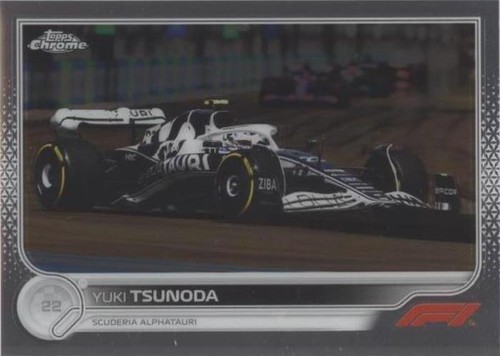 ◆yuki◆ Yuki Tsunoda #122 - 2022 Topps Chrome Formula 1 | eBay