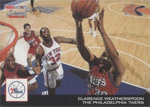 1993-94 NBA Hoops - Clarence Weatherspoon #HS20