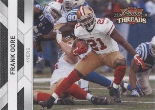 2010 Panini Threads Frank Gore #125