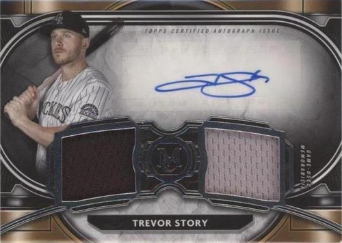 2021 Topps Museum Collection - Trevor Story #SPDRA-TS