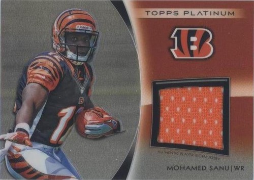 2012 Topps Platinum Mohamed Sanu #PRR-MS