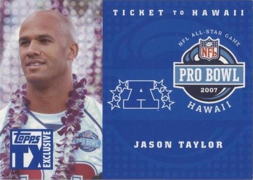 2007 Topps TX Exclusive Jason Taylor #HA-JT