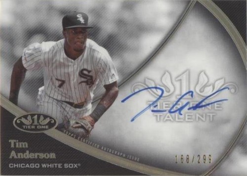 2020 Topps Tier One - Tim Anderson #T1TA-TA