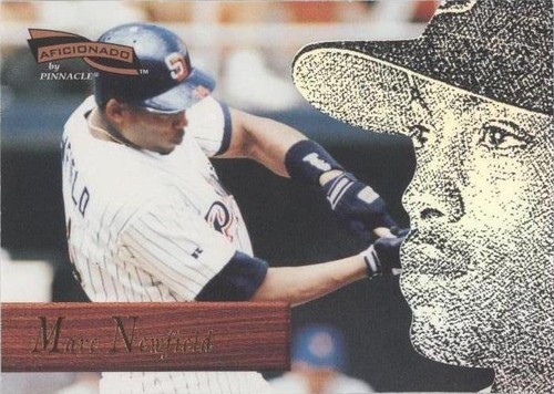 1996 Pinnacle Aficionado - Marc Newfield #131