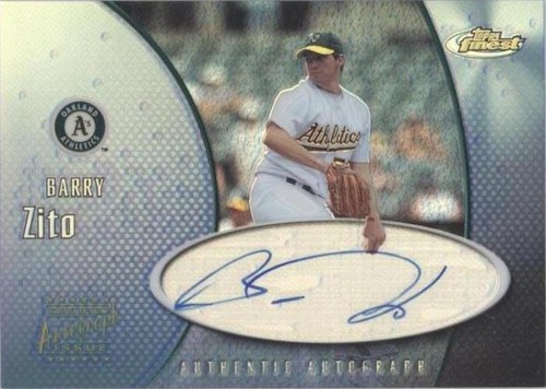 2001 Topps Finest - Barry Zito #FA-BZ