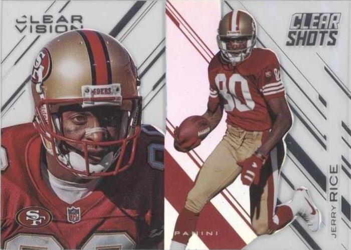 Panini Clear Vision Jerry Rice 2015 #CS-9