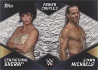 2018 Topps WWE Women's Division - Shawn Michaels Sherri Martel #PC-21