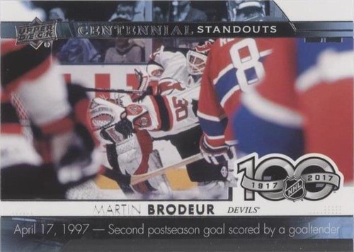 2017-18 Upper Deck - Martin Brodeur #CS-98
