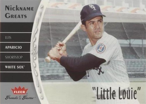 2006 Fleer Greats of the Game - Luis Aparicio #NG-LA