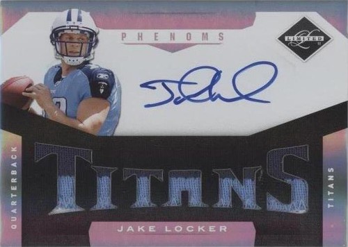 2011 Panini Limited Jake Locker #206