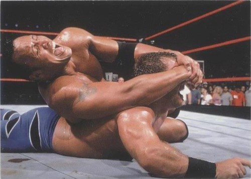 2000 Comic Images WWF Rock Solid - The Rock #35