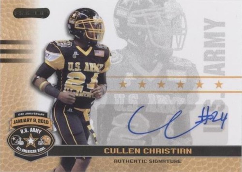 2010 Razor U.S. Army All-American Bowl Cullen Christian #BA-CC2