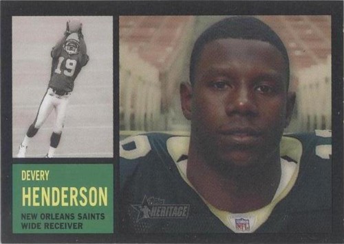 2005 Topps Heritage Devery Henderson #340