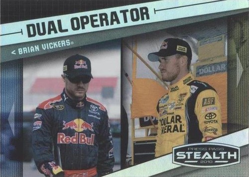 2010 Press Pass Stealth - Brian Vickers #68