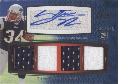 2011 Topps Prime Stevan Ridley #PVI-SRI
