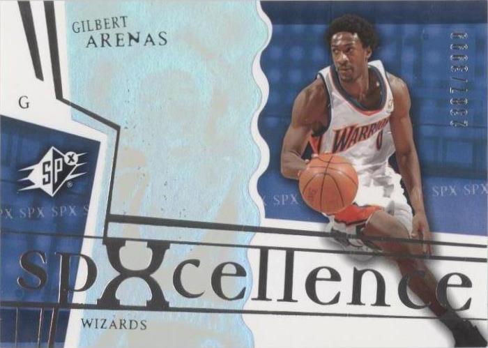 2003-04 SPx - Gilbert Arenas #125