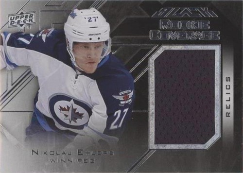 2015-16 UD Black - Nikolaj Ehlers #RCOV-NE