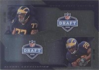 2008 Upper Deck Draft Edition Jake Long Mike Hart #205