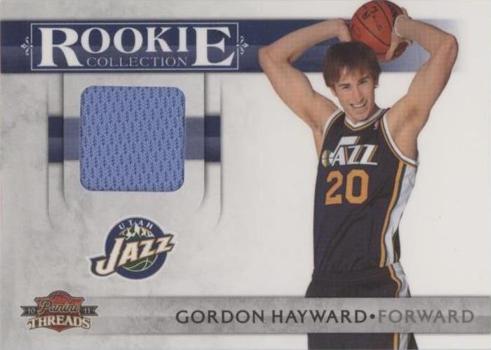 2010-11 Panini нитки - Гордон Хейворд #9