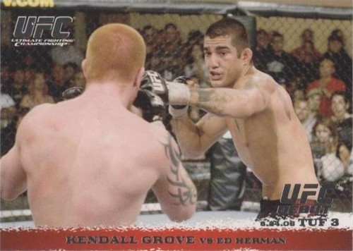 2009 Topps UFC Round 1 - Ed Herman Kendall Grove #41