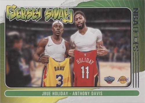 2020-21 Panini NBA Hoops - Jrue Holiday/Anthony Davis #6