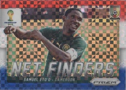 シングルカード Panini Select Soccer Samuel Etoo Auto Samuel Eto'o 2024-25 Topps Chrome UEFA GOLAZO Refractor SP
