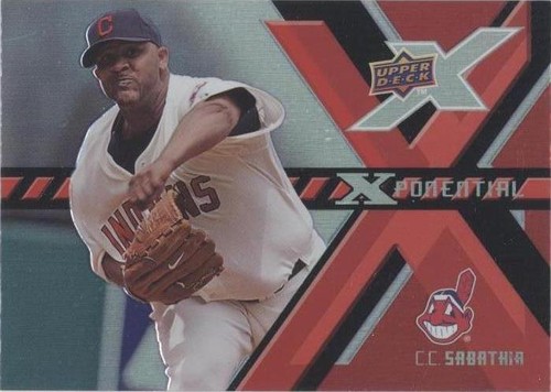 2008 Upper Deck X - C.C. Sabathia #X-CS