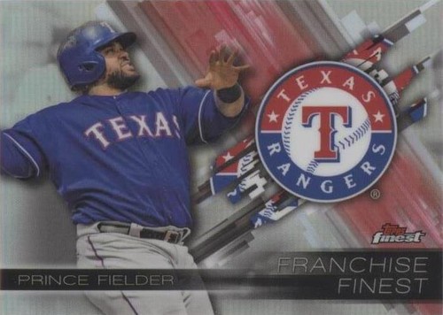 2016 Topps Finest - Prince Fielder #FF-PF