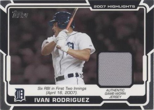 2008 Topps - Ivan Rodriguez #HR-IR