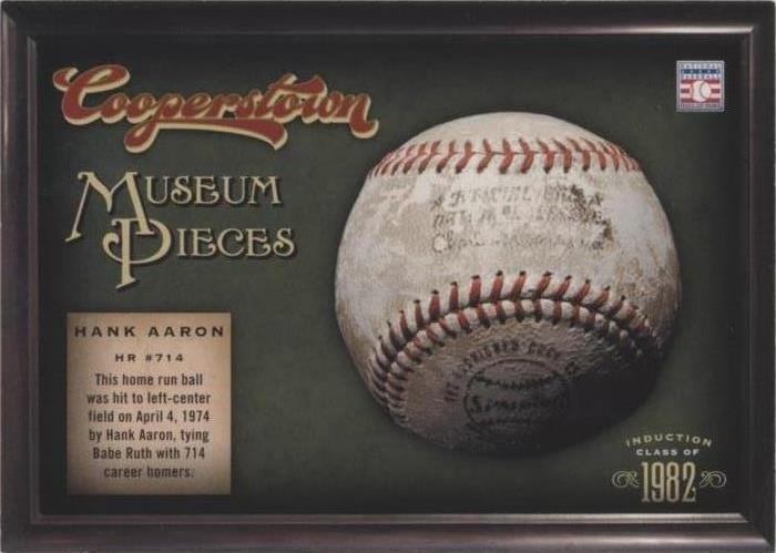 2012 Panini Cooperstown - Хэнк Аарон #5