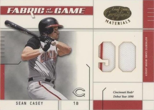 2003 Leaf Certified Materials - Sean Casey #FG-77