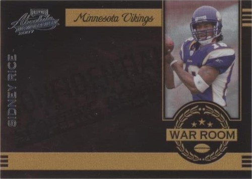 2007 Playoff Absolute Memorabilia Sidney Rice #WR-23