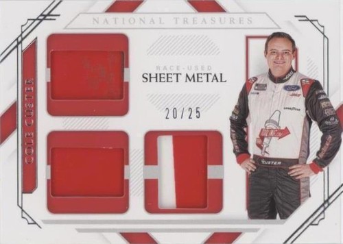 2021 Panini National Treasures - Cole Custer #TRU-CC