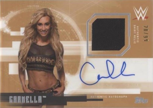 2017 Topps WWE Undisputed - Carmella #UAR-CA